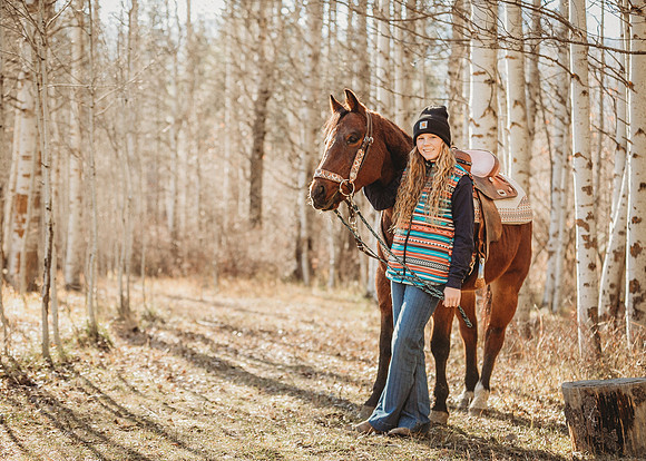 Equine, Cowboy, Unicorn & Little Cowfolk portrait photo shoot mt shasta northern california