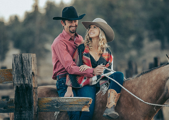 Equine, Cowboy, Unicorn & Little Cowfolk portrait photo shoot mt shasta northern california