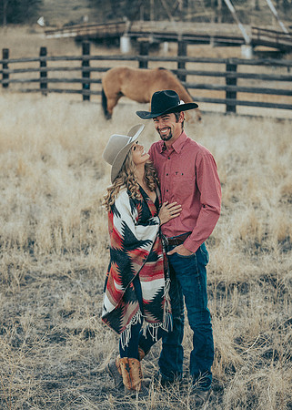 Equine, Cowboy, Unicorn & Little Cowfolk portrait photo shoot mt shasta northern california