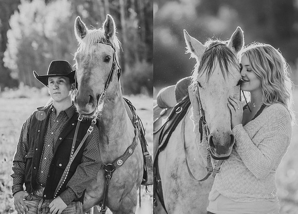 Equine, Cowboy, Unicorn & Little Cowfolk portrait photo shoot mt shasta northern california