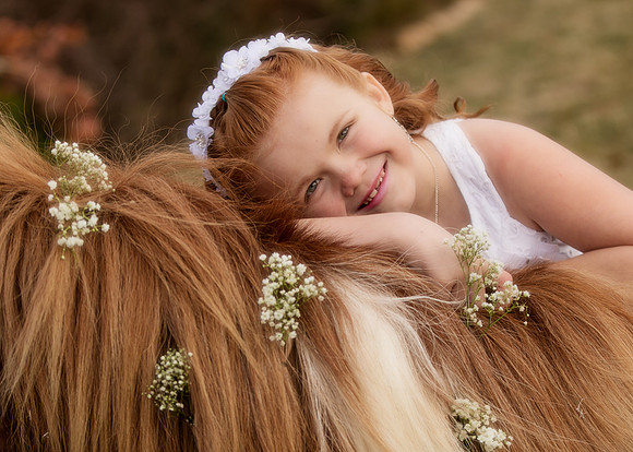 Equine, Cowboy, Unicorn & Little Cowfolk portrait photo shoot mt shasta northern california