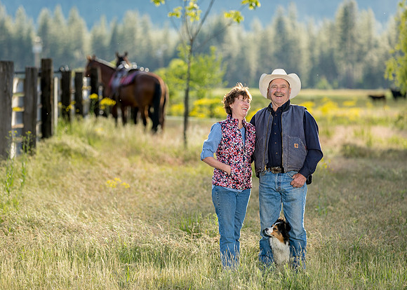 Equine, Cowboy, Unicorn & Little Cowfolk portrait photo shoot mt shasta northern california