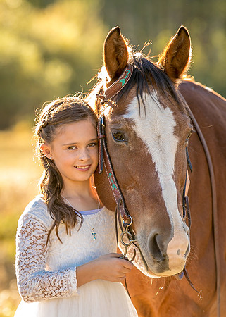 Equine, Cowboy, Unicorn & Little Cowfolk portrait photo shoot mt shasta northern california