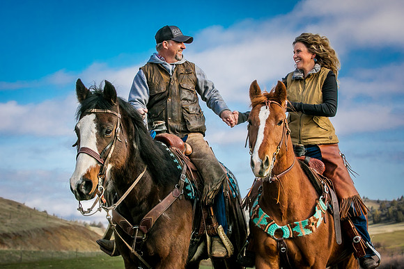 Equine, Cowboy, Unicorn & Little Cowfolk portrait photo shoot mt shasta northern california
