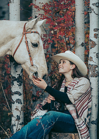 Equine, Cowboy, Unicorn & Little Cowfolk portrait photo shoot mt shasta northern california