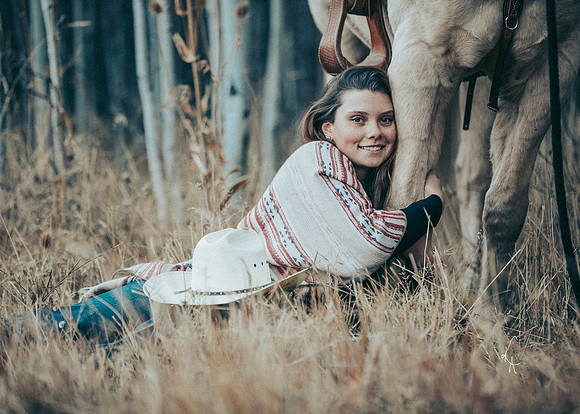 Equine, Cowboy, Unicorn & Little Cowfolk portrait photo shoot mt shasta northern california