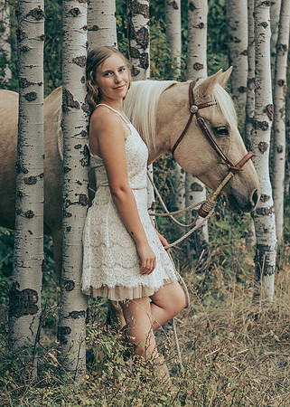 Equine, Cowboy, Unicorn & Little Cowfolk portrait photo shoot mt shasta northern california