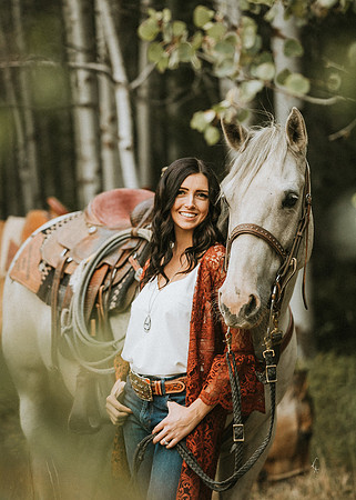 Equine, Cowboy, Unicorn & Little Cowfolk portrait photo shoot mt shasta northern california