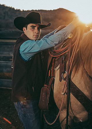 Equine, Cowboy, Unicorn & Little Cowfolk portrait photo shoot mt shasta northern california