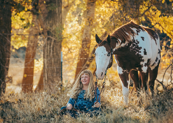 Equine, Cowboy, Unicorn & Little Cowfolk portrait photo shoot mt shasta northern california