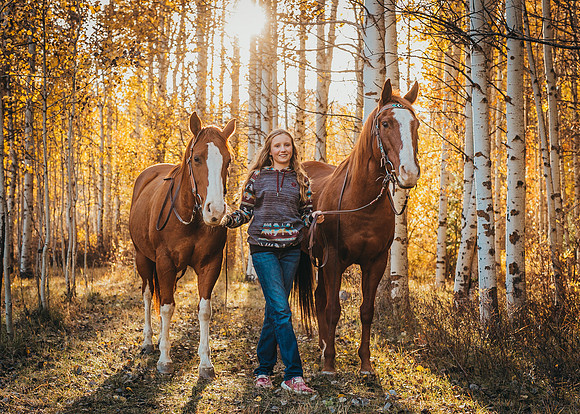Equine, Cowboy, Unicorn & Little Cowfolk portrait photo shoot mt shasta northern california