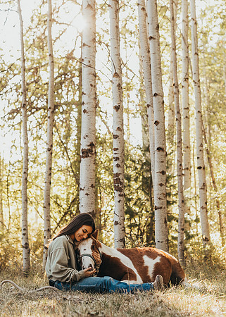 Equine, Cowboy, Unicorn & Little Cowfolk portrait photo shoot mt shasta northern california